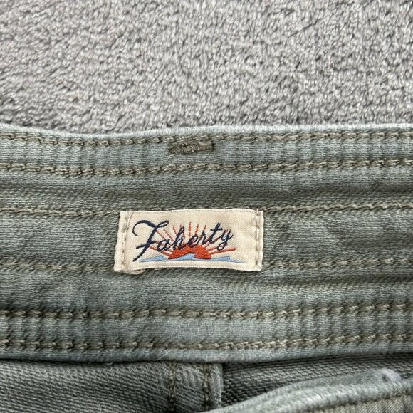 Faherty Stretch Terry wide leg pants - Picture 11 of 16